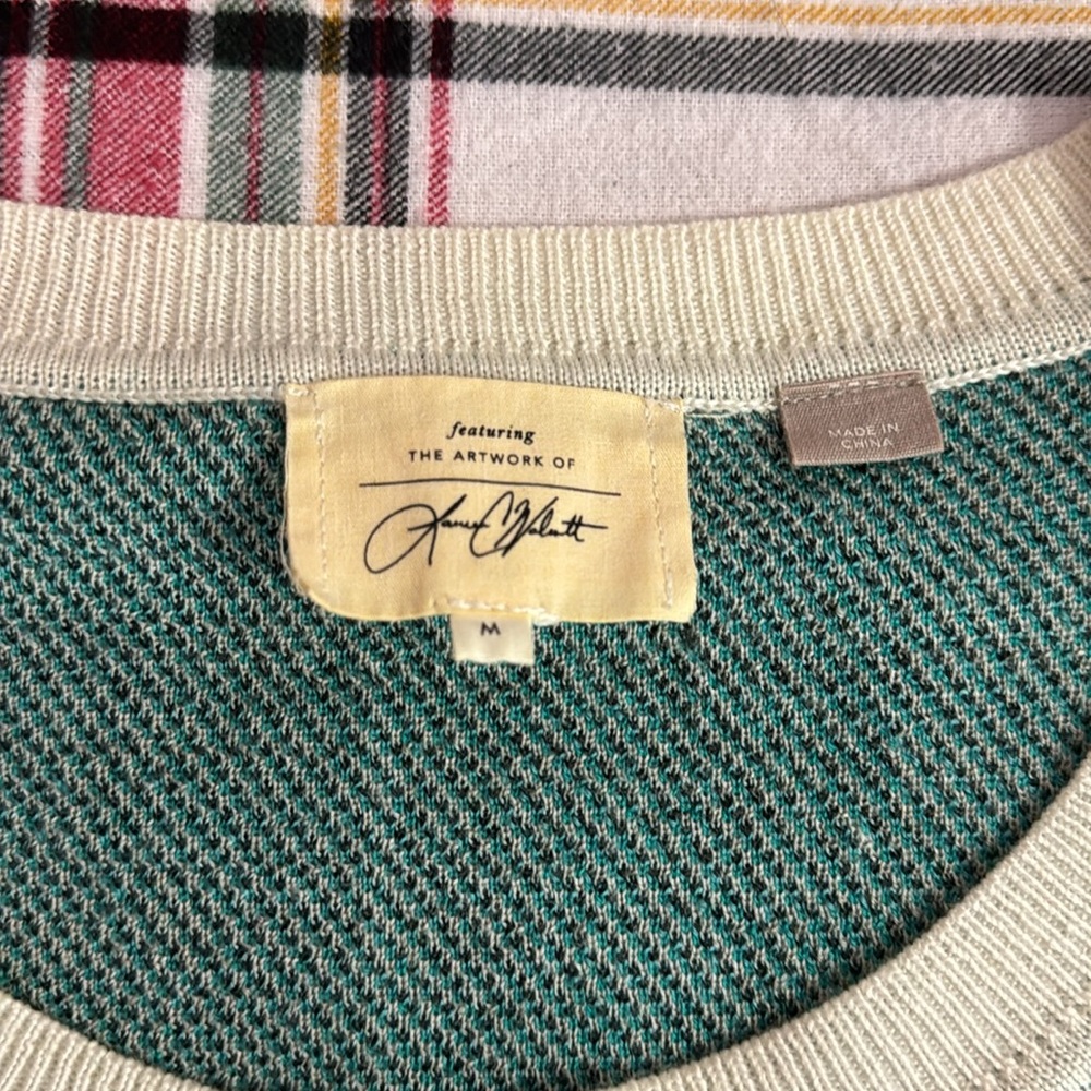 Anthropology llama sweater in EUC - Picture 3 of 4